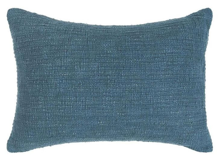 Fable Ocean Blue Rectangular Accent Pillow