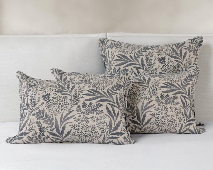 Mulberry Denim Blue King Sham