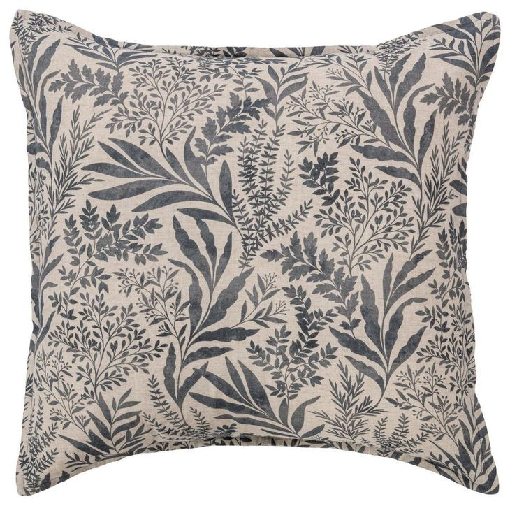 Mulberry Denim Blue Euro Sham