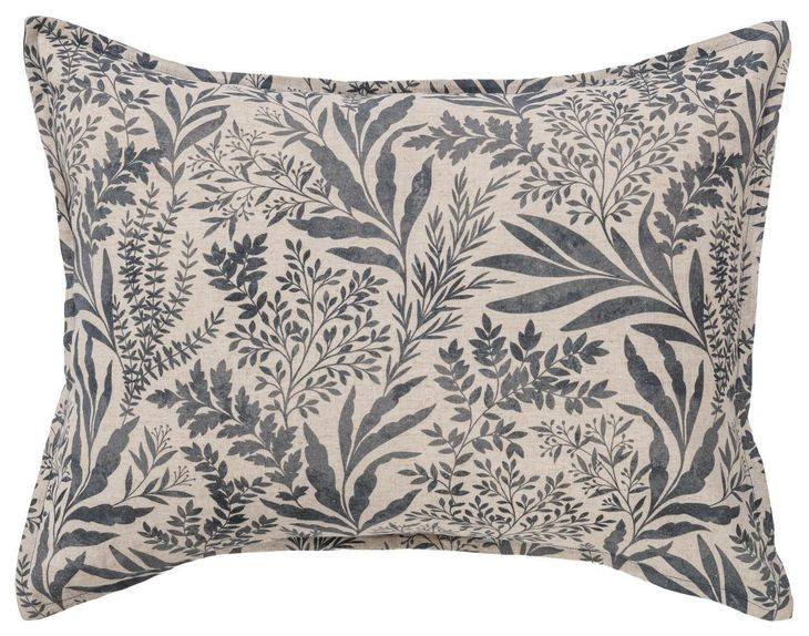 Mulberry Denim Blue Standard Sham