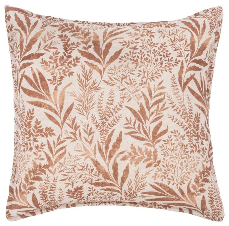 Mulberry Chestnut Brown Euro Sham