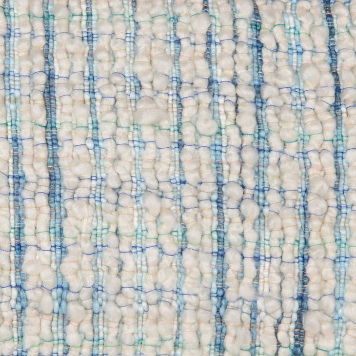 Equilibrium Trona Blue and Ivory Rectangular Accent Pillow