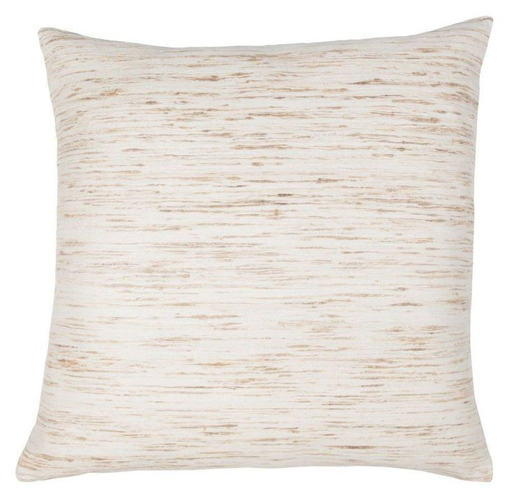 Equilibrium Dalton Natural Square Accent Pillow