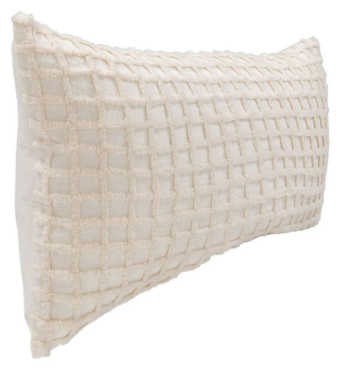 Equilibrium Ion Ivory Rectangular Accent Pillow