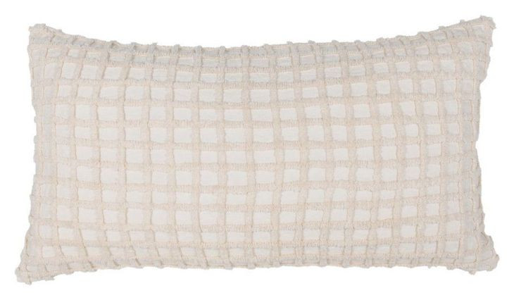 Equilibrium Ion Ivory Rectangular Accent Pillow
