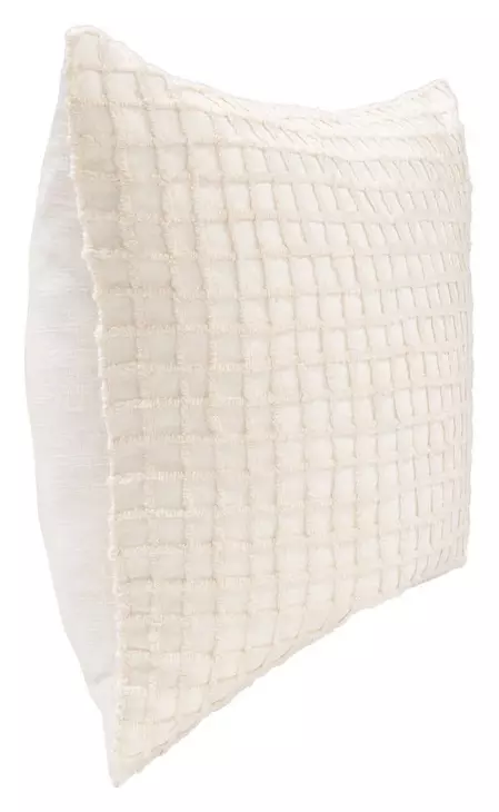 Equilibrium Ion Ivory Square Accent Pillow Set of 2