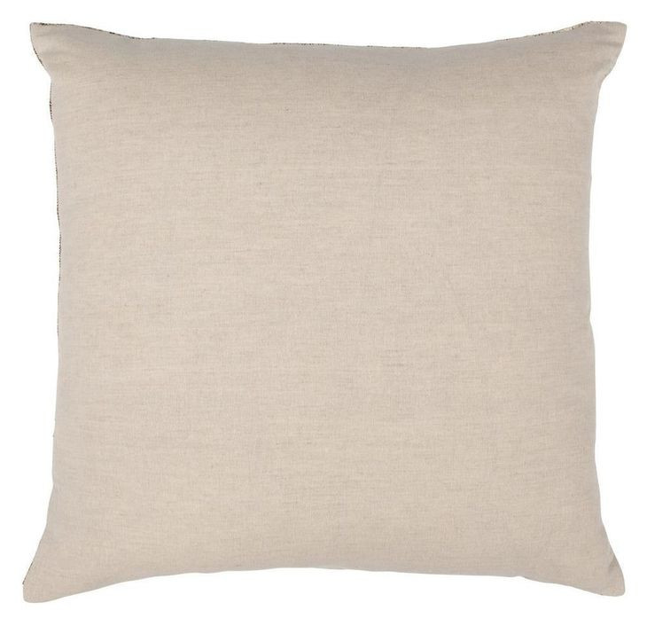 Equilibrium Beryl Cocoa Brown Square Accent Pillow