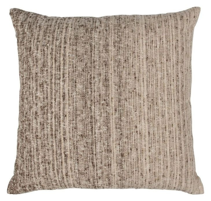 Equilibrium Beryl Cocoa Brown Square Accent Pillow