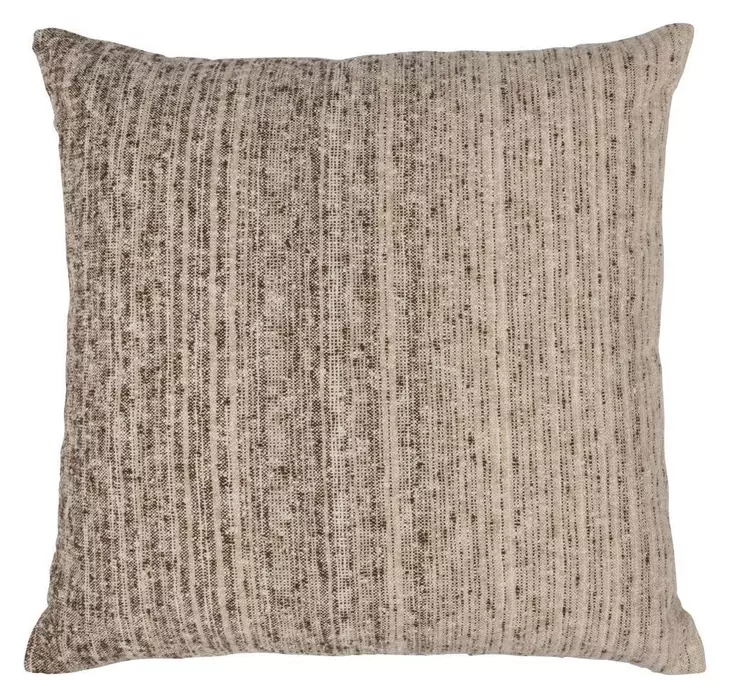 Equilibrium Beryl Cocoa Brown Square Accent Pillow Set of 2