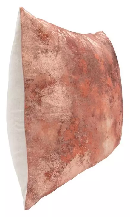 Equilibrium Onara Rose Gold Square Accent Pillow Set of 2