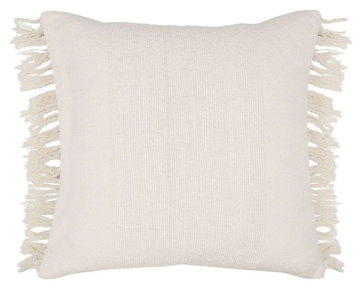 Equilibrium Volta Ivory Square Accent Pillow