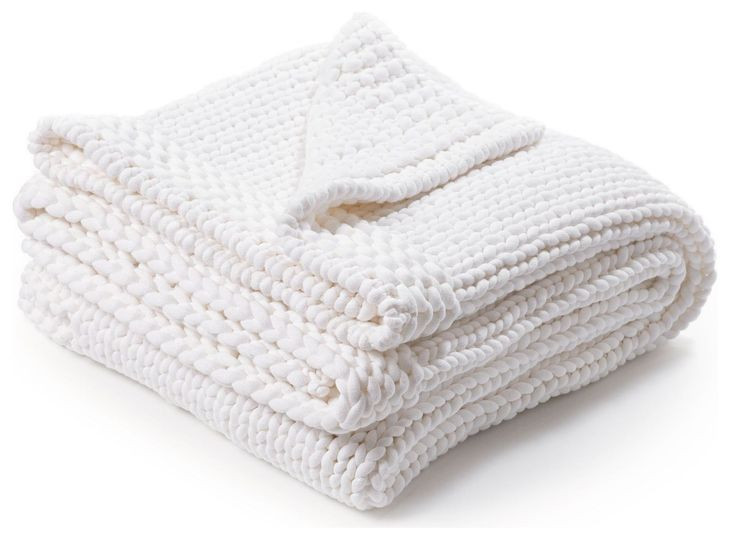 Throws Dyne White Throw