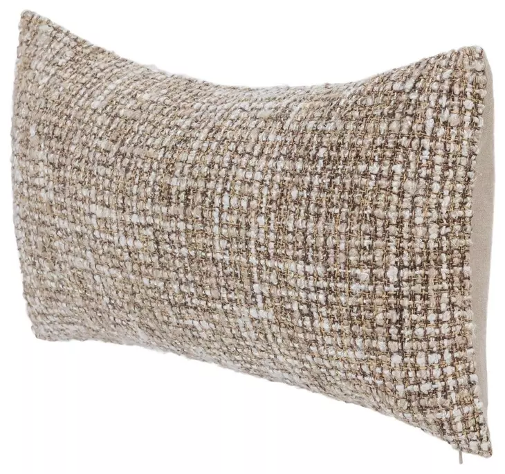 Villa Classics Porter Natural and Ivory Rectangular Accent Pillow Set of 2