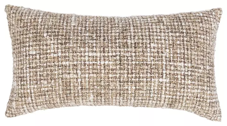 Villa Classics Porter Natural and Ivory Rectangular Accent Pillow Set of 2