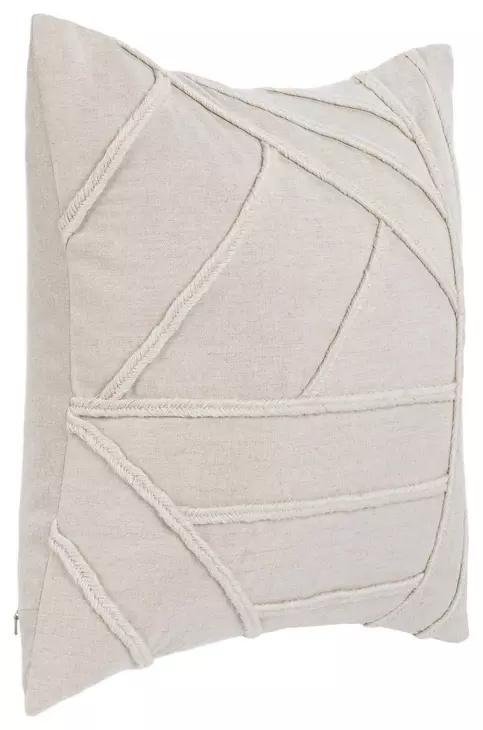Novel Estate Langdon Natural Square Accent Pillow Set of 2