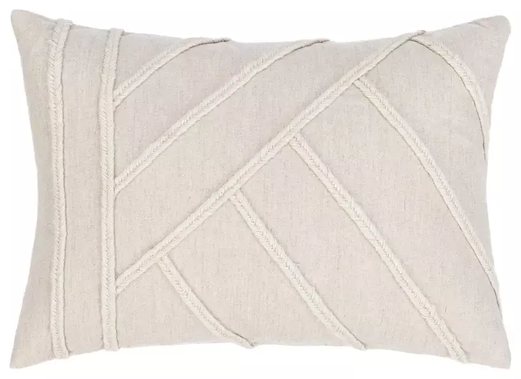 Novel Estate Langdon Natural Rectangular Accent Pillow Set of 2