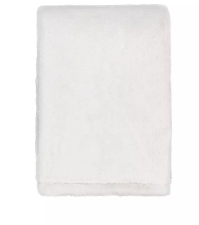 Throws Taiga Faux Fur Ivory Throw