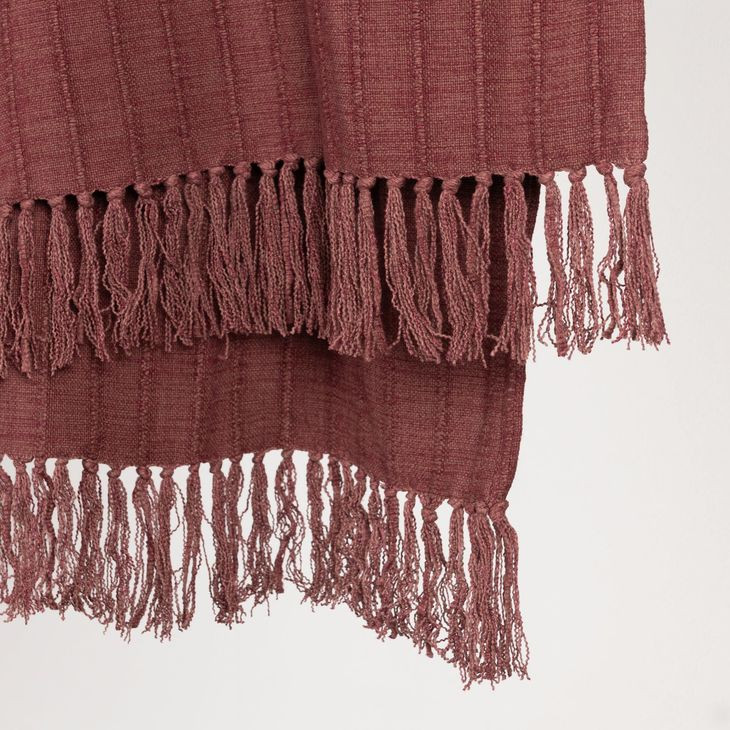 Throws Hunter Cherrywood Red Throw