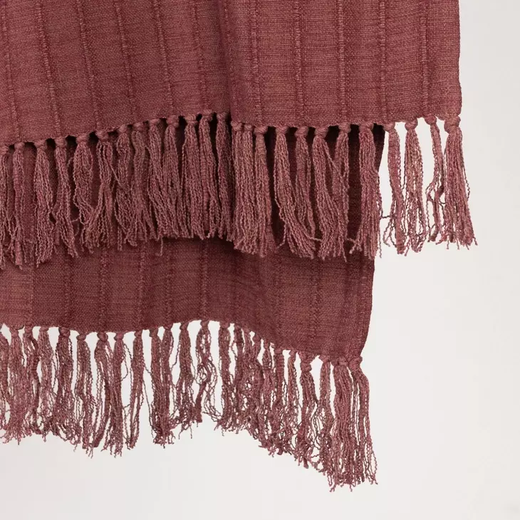 Throws Hunter Cherrywood Red Throw