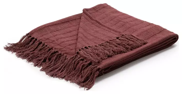 Throws Hunter Cherrywood Red Throw