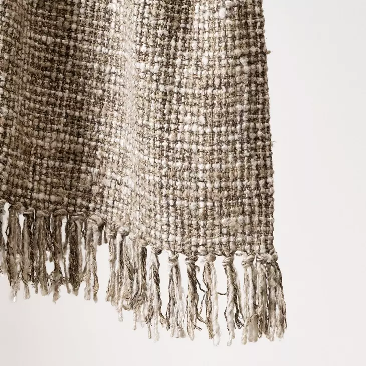 Throws Porter Natural and Ivory Throw