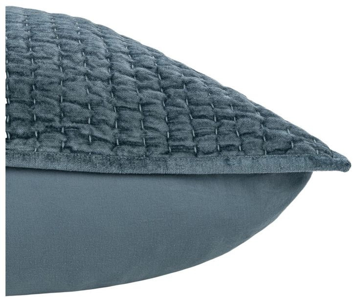 Bari Stone Blue King Sham