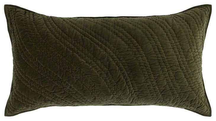Elms Loden Green King Sham