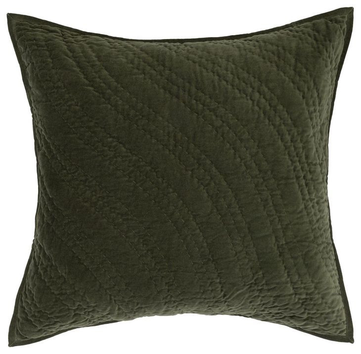Elms Loden Green Euro Sham