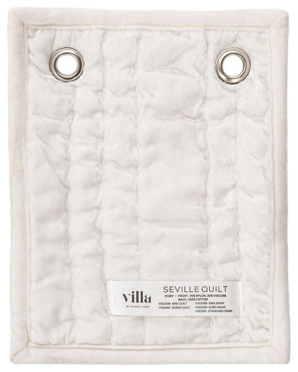 Seville Ivory Swatch Quilt