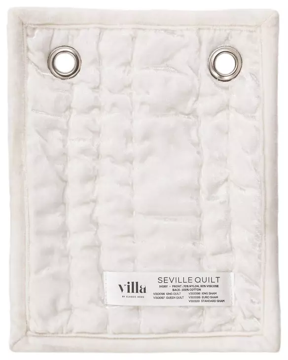 Seville Ivory Swatch Quilt
