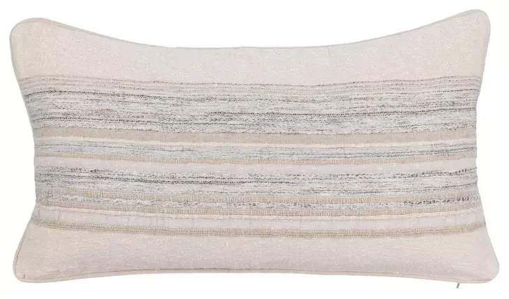 Tranquil Coasts Rockport Ivory Rectangular Accent Pillow Set of 2