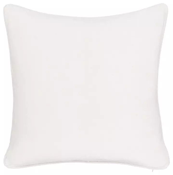 Bedford Linen Ivory Square Accent Pillow Set of 2