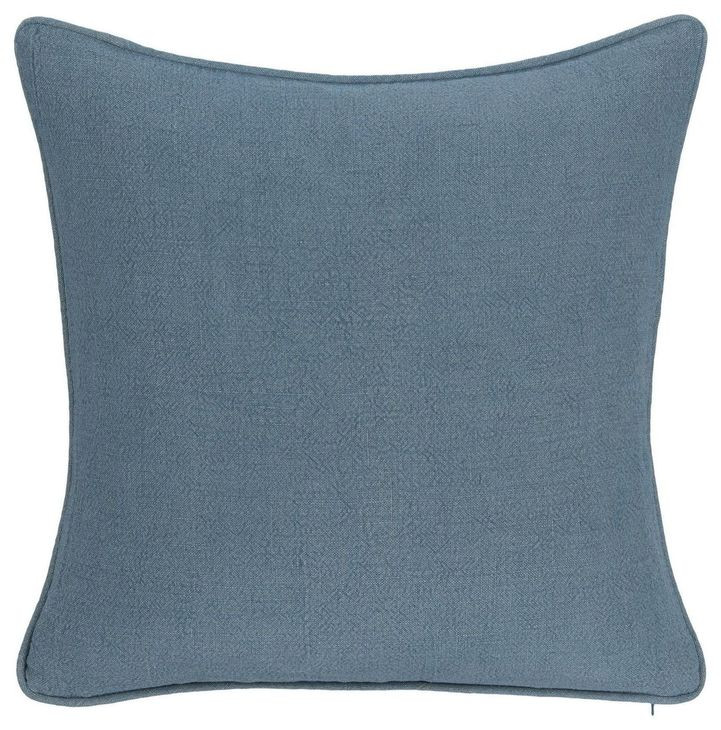 Bedford Linen Chambray Square Accent Pillow