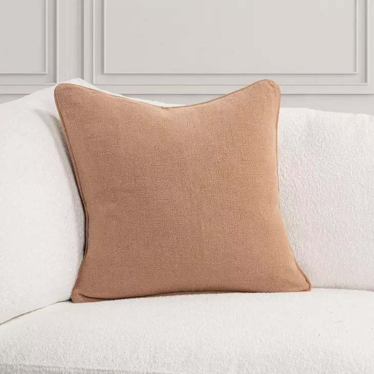 Bedford Linen Hazel Square Accent Pillow Set of 2