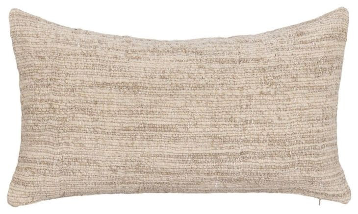 Tranquil Coasts Wharf Natural Rectangular Accent Pillow