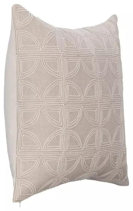 Villa Classics Elea Natural Square Accent Pillow Set of 2