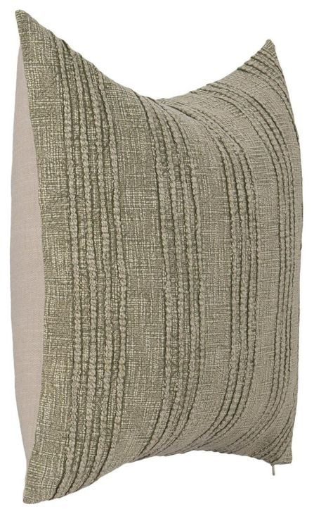 Gratitude Sage Square Accent Pillow