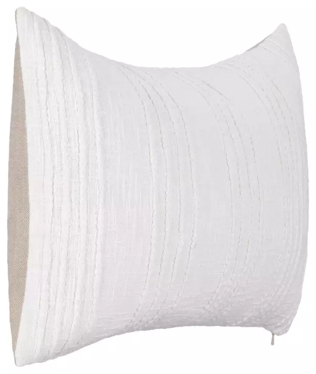 Gratitude White Rectangular Accent Pillow Set of 2