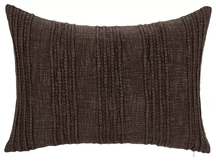Gratitude Ganache Brown Rectangular Accent Pillow Set of 2