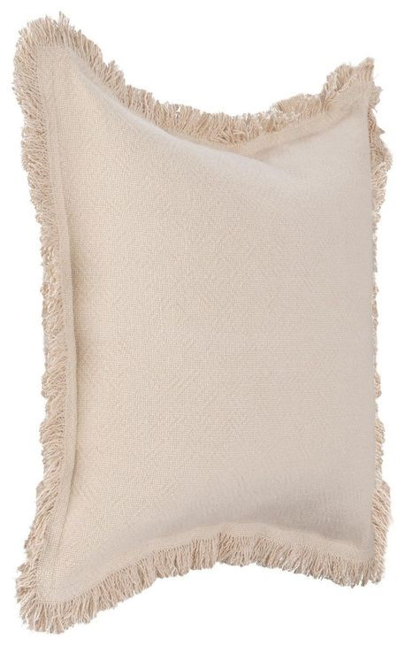 Lauren Sand Square Accent Pillow