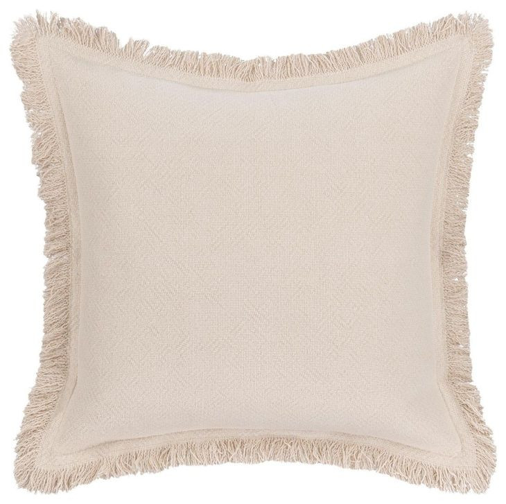Lauren Sand Square Accent Pillow