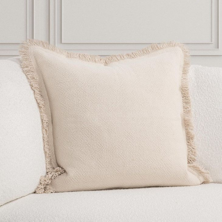Lauren Sand Square Accent Pillow