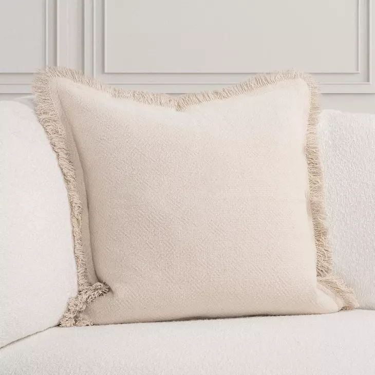 Lauren Sand Square Accent Pillow Set of 2