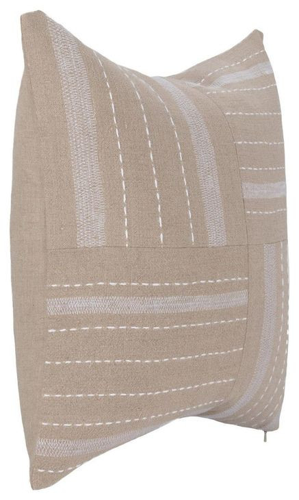 Villa Classics Origin Natural Square Accent Pillow