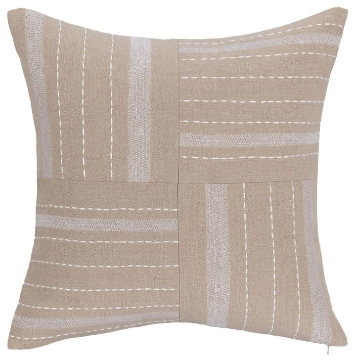Villa Classics Origin Natural Square Accent Pillow