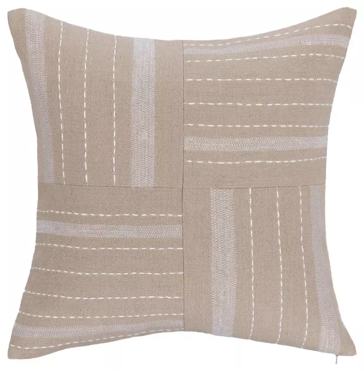 Villa Classics Origin Natural Square Accent Pillow Set of 2