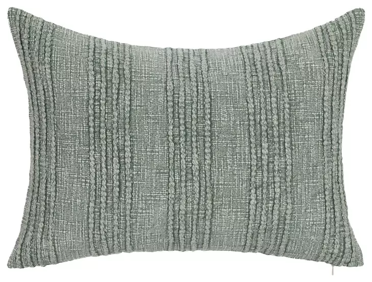 Gratitude Green Rectangular Accent Pillow Set of 2