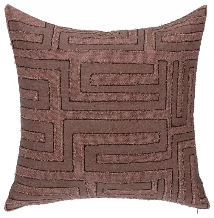 Villa Classics Mateo Sierra Brown Square Accent Pillow Set of 2