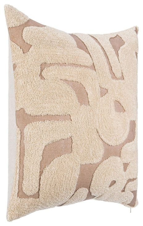 Lineage Austen Caramel Square Accent Pillow