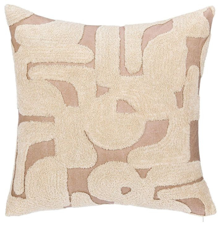 Lineage Austen Caramel Square Accent Pillow